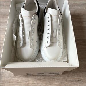 Alexander McQueen White and Black oversized Sneakers